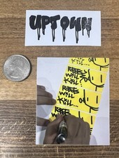 Chris RWK Robots Will Kill Marker Pic Sticker Street Art Graffiti Dface