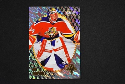 John Vanbiesbrouck 1996-97 Pinnacle Summit Ice #66 SSP Parallel Panthers