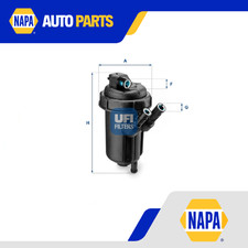 Image of Fuel Filter fits VAUXHALL COMBO C 1.3D 04 to 12 UFI 13161902 813036 93179236 New