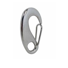 Marine Grade T316 Stainless Steel 3-34 Gate Snap Hook Carabiner 1000 Lbs Wll