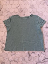 Eileen Fisher 100% Organic Cotton Short Sleev...