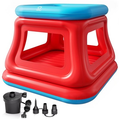 Inflatable Bounce House for Kids 3 6, Large Bounce House for 2 4 Kids, 3-in-1...