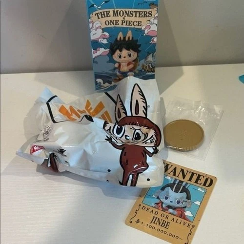 Pop Mart Labubu ONE PIECE figure figurine JINBE New