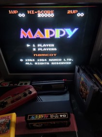 MIGHTY BOMB JACK + CARROS DE COMPUTADORA FAMILIA MAPPY NINTENDO FAMICOM JAP NES