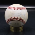 Ernie Banks Signed Rawlings ONL Baseball Autograph Inscribed Mr. Cub ZJ22520