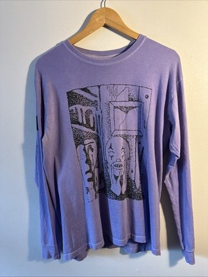 MGMT LDA Clown Purple Long Sleeve Tee Size Large