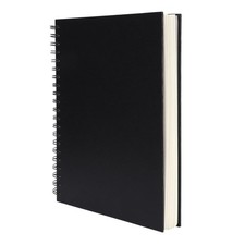 8.5x11inches Hardbound Sketch Book Spiral Bound Sketch Pad 80-Sheets 90gsm Inner