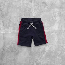 Hanna Andersson Boys French Terry Activewear Shorts Navy Blue Size 5