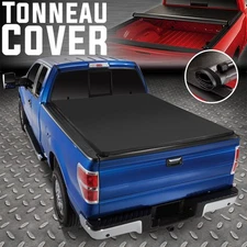 FOR 15-20 FORD F150 FLEETSIDE 5.5FT TRUCK BED SOFT VINYL ROLL-UP TONNEAU COVER