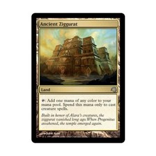 WotC MtG Sliver Ancient Ziggurat (U) (Foil) VG