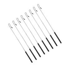  8 Pcs Puppet Control Rods Handles Metal Accessories Arm for Puppets