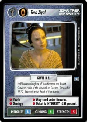 Star Trek: Tora Ziyal [Moderately Played] Deep Space Nine STCCG