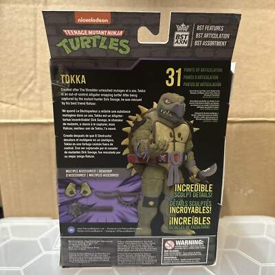 TMNT Tortues Ninja - BST AXN - Set De 4 Figurines 13cm Michelangelo Leonardo Raphael Donatello A63857