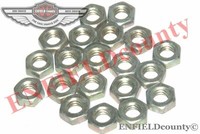 Passt FüR Royal Enfield UCE 350CC Sechskantmutter M6 Sozius Halterung S2U