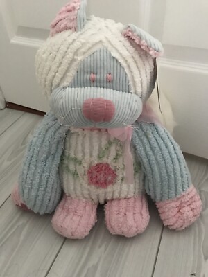 Chenille Animals Plush CAT By CWC 16  CHENILLE Boy/Girl Easter Gift NEW $85