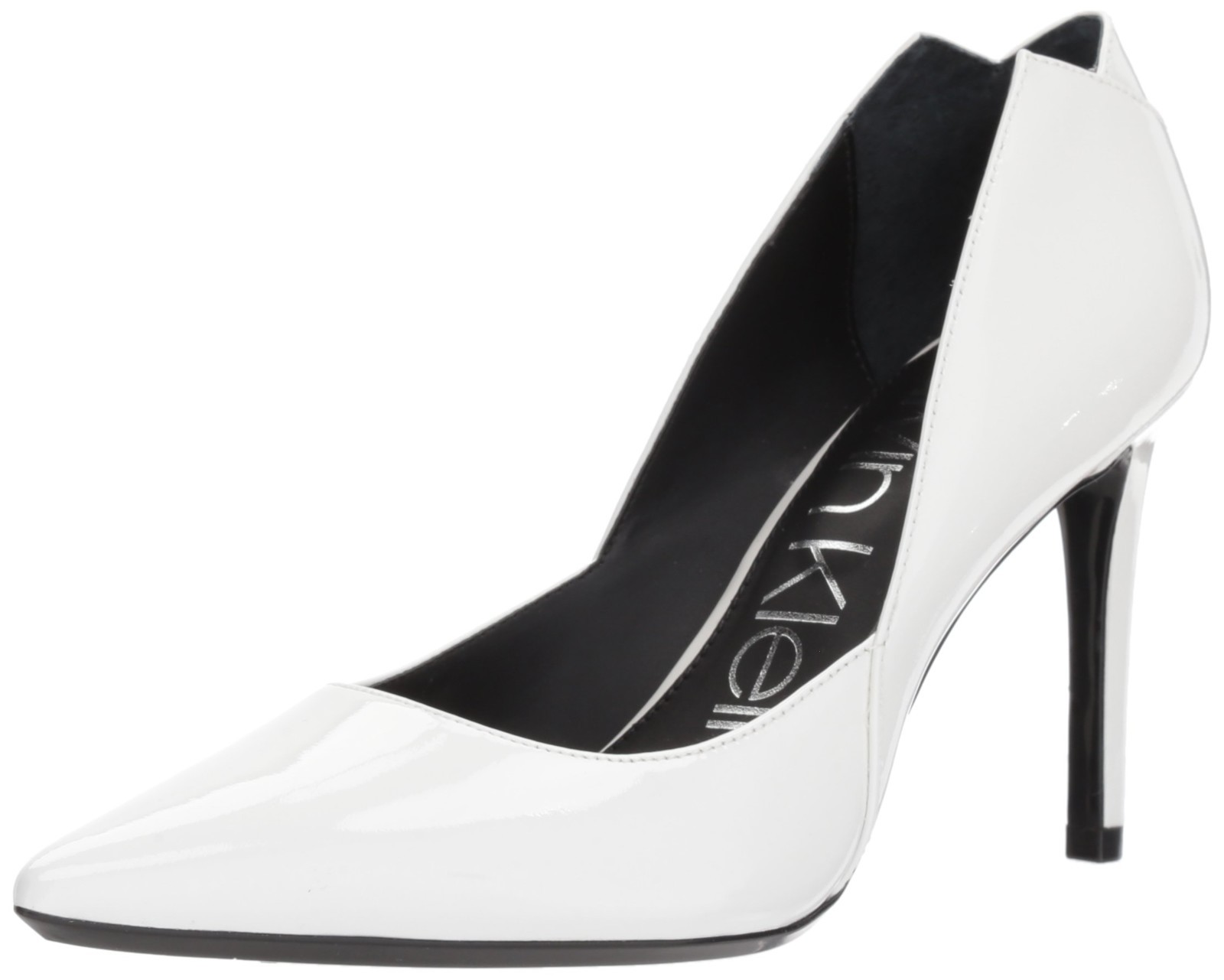 calvin klein white pumps