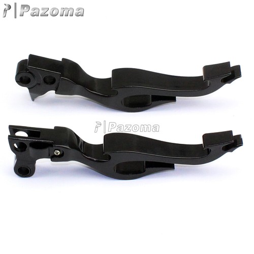 Motorcycle Brake Clutch Flame Hand Lever For Harley Davidson Softail FLSTN FXST - Picture 6 of 10