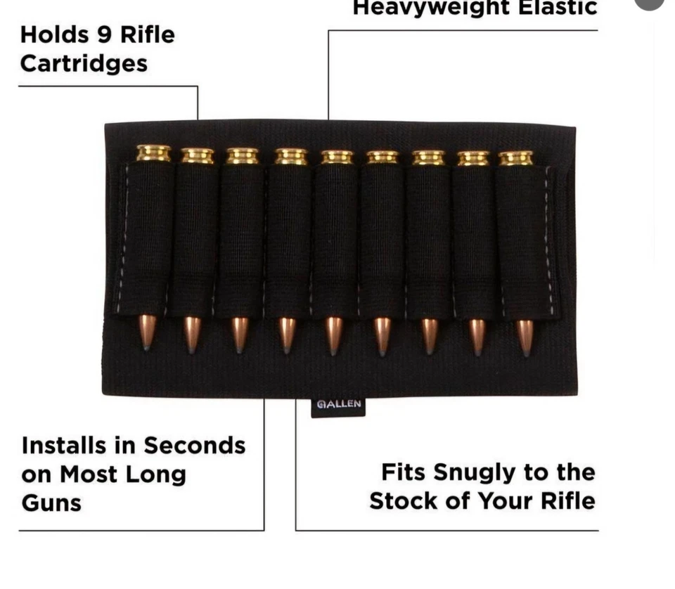 Rifle Allen Butttstock Shell Holder 206 de 5 unidades Foto 2 de 4