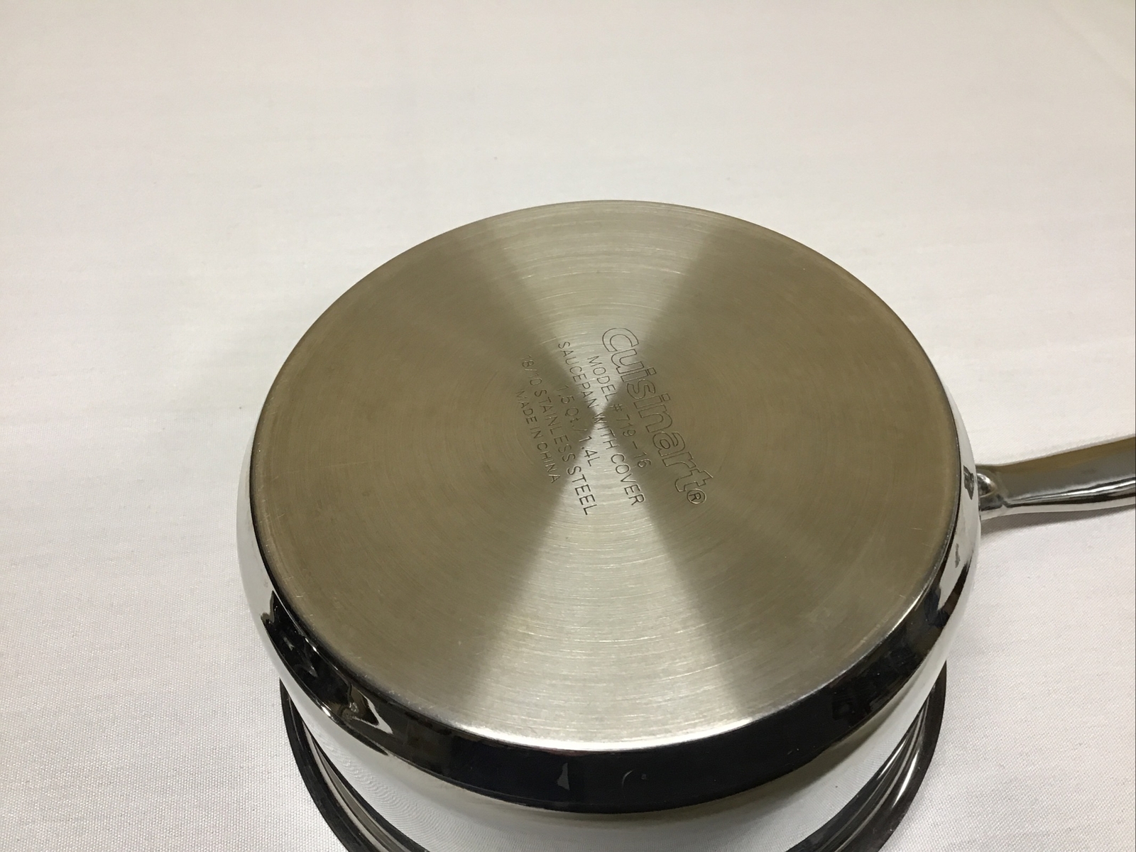 Cuisinart Model 71916 Saucepan w/Cover 1.5 Qt. / 1.4 L Stainless