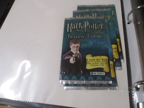 HARRY POTTER AND THE ORDER OF THE PHOENIX BASE SET 1 WITH BINDER & 1 BOX - Picture 2 of 7