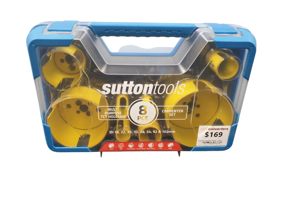 Sutton carpenters hole saw kit hotsell