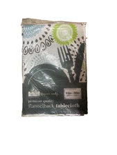 Premium Quality Flannelback Vinyl Tablecloth, 52in x 90in