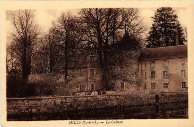 Old postcard MLY-la-FORET Le Chateau (1355110)