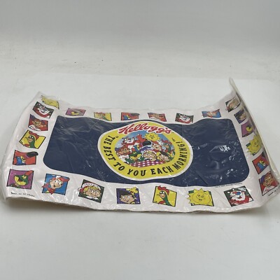 1996 Kellogg's BEST TO YOU EACH MORNING Cereal Promo Give Away Placemat Advert