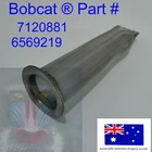 for Bobcat Fuel Tank Filler Tube Pipe Mesh Filter Screen 7120881 6569219 7003487