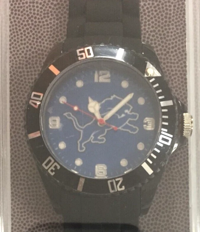 SPARO Men's Black Spirit Watch - NFL - Detroit Lions - Image 2 of 3
