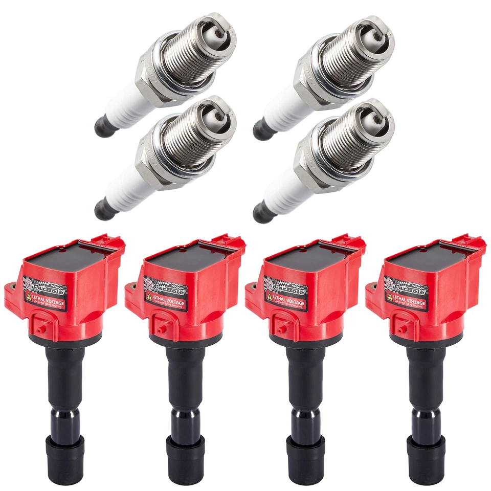 Bobina de encendido 4 piezas B2910 UF626 para CR-Z 2011-2014 y Honda Fit 2009-2013 1,5 L L L4 Foto 2 de 4