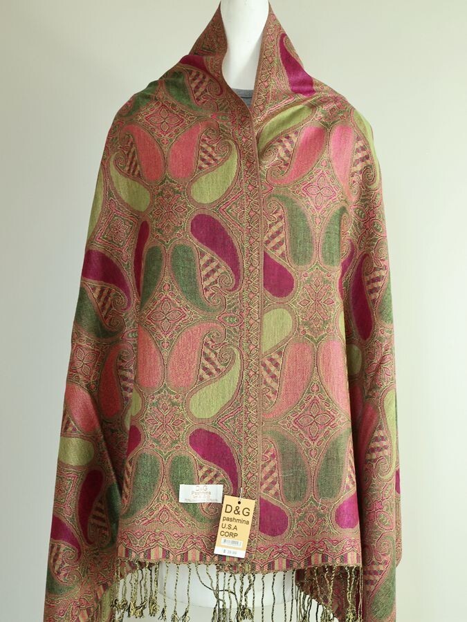 Pashmoda On : "Paisley In Quiet Tones, Soft Greys - Foto 8