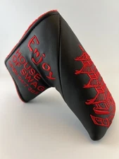 New Swag Golf Take Out Carry Out Red Black Blade Putter Cover 1/60 Rare 920114
