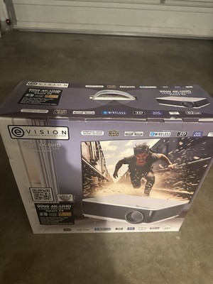 Projector, Surround Sound System, & Projector Screen