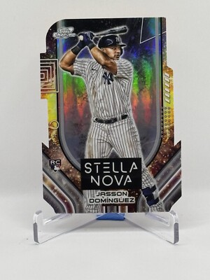 2024 Topps Chrome Cosmic Jasson Dominguez Stella Nova Case Hit SN-3 NYYankees