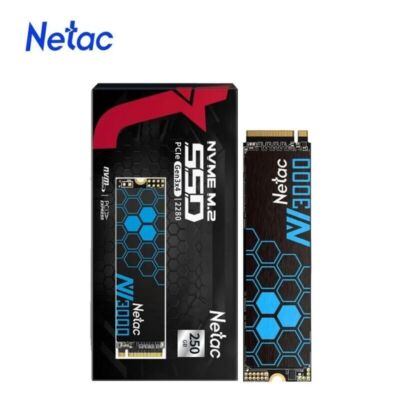 New Netac NV3000 250GB 500GB 1TB 2TB M2 2280 NVMe SSD Internal