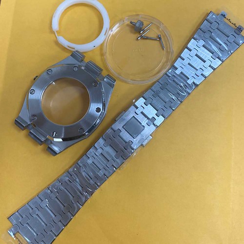 Cassa dell'orologio in acciaio inossidabile 41 mm per NH35/NH36/4R36  Movimento | eBay