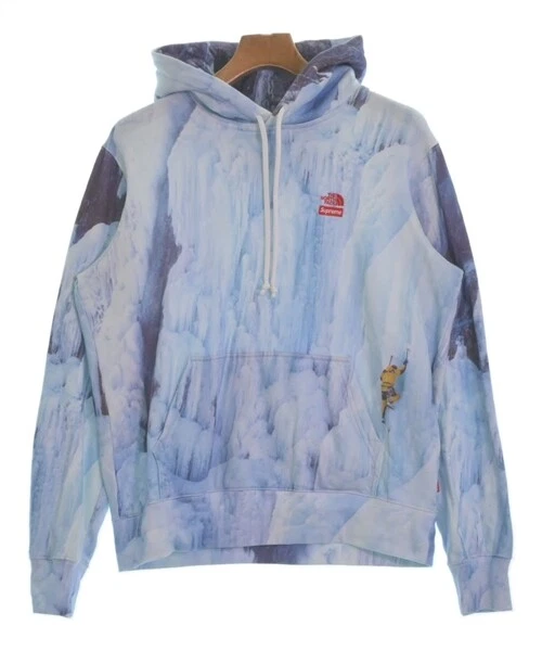 Sweat à capuche Supreme bleu clair x blanc x marine (gradation) S 2200403659029