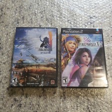 Final Fantasy X-2 PS2 (Sony PlayStation 2, 2003) 1st print, Final Fantasy 12 Art