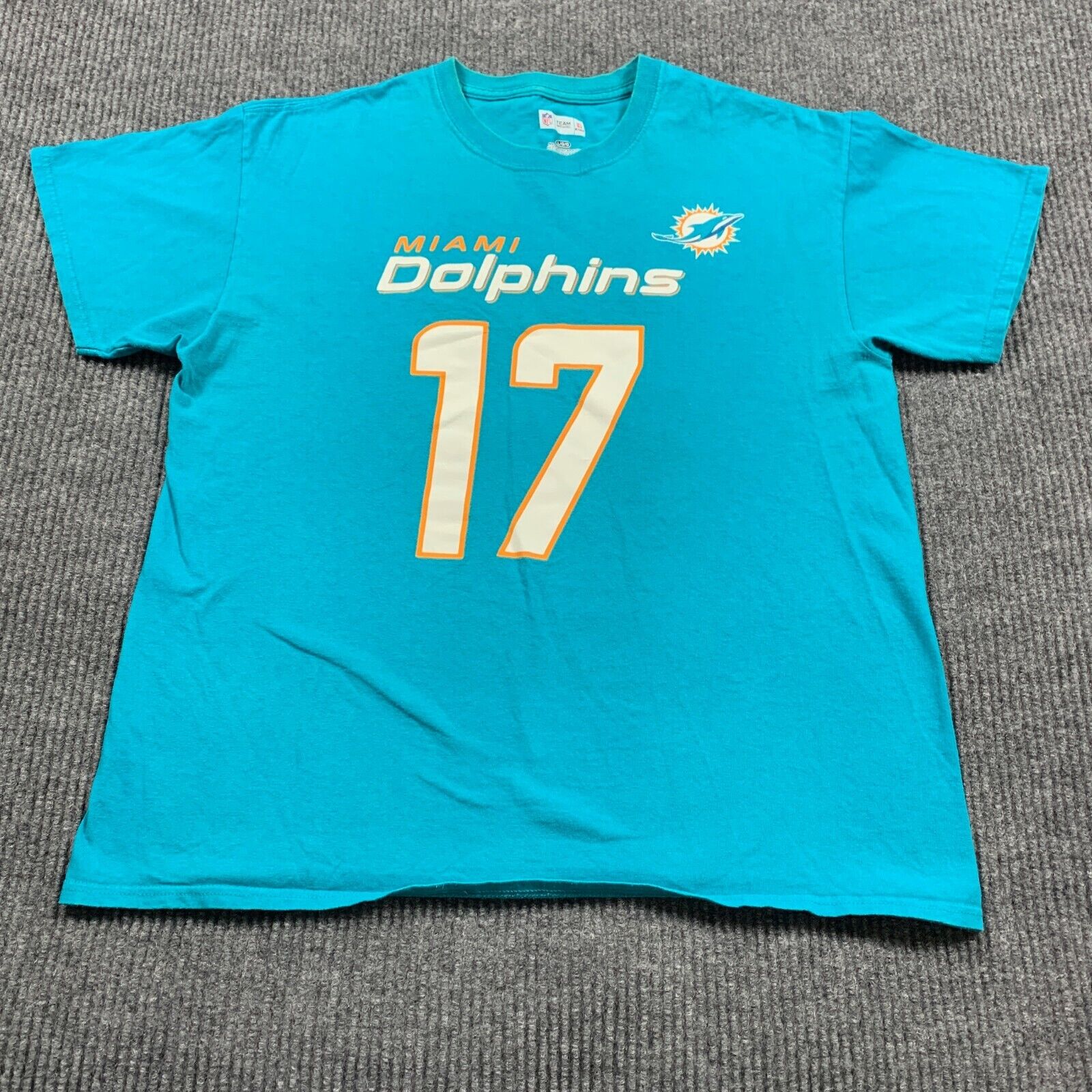 Turquoise Football Miami Dolphins Jersey