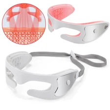 LED Red Light Therapy Eye Mask Vibration Massage Reduce Dark Circles & Wrinkles