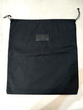 ALEXANDER WANG Black Dust Bag Cover Leather Branding . . .