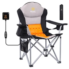 Camping Chair Outdoor Heated Chair Heated Camping Chair with Battery Pack Cooler