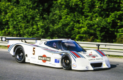 Paolo Barilla Mauro Baldi Hans Heyer Lancia LC2 84 Le Mans 1984 Old Photo 4
