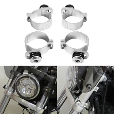 49mm Windshield Fairing Mount Fork Clamps Clip Fit For Harley Street Bob 18-23