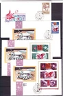 Russia, 1973,  4 FDC, Space, Michel 4107-4108, SS#85-86