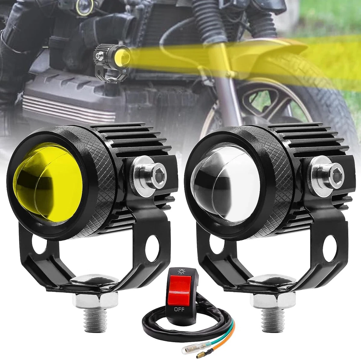 Bike fog lamp top