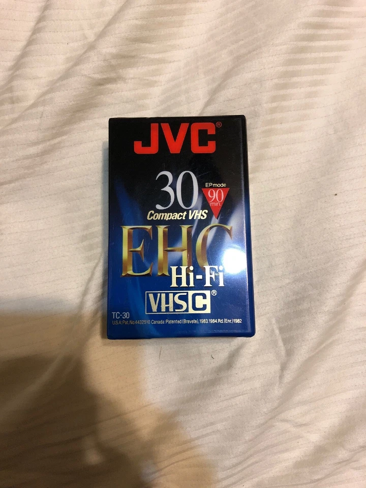 JVC Compact VHS Tape EHG 30 HI-FI VHS, TC-30 EHGB, EP Mode, 90 Mins, New - Image 2 of 2