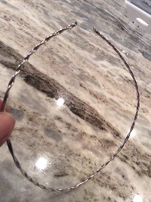 Beautiful Jay King DTR sterling 925  Twist Collar necklace