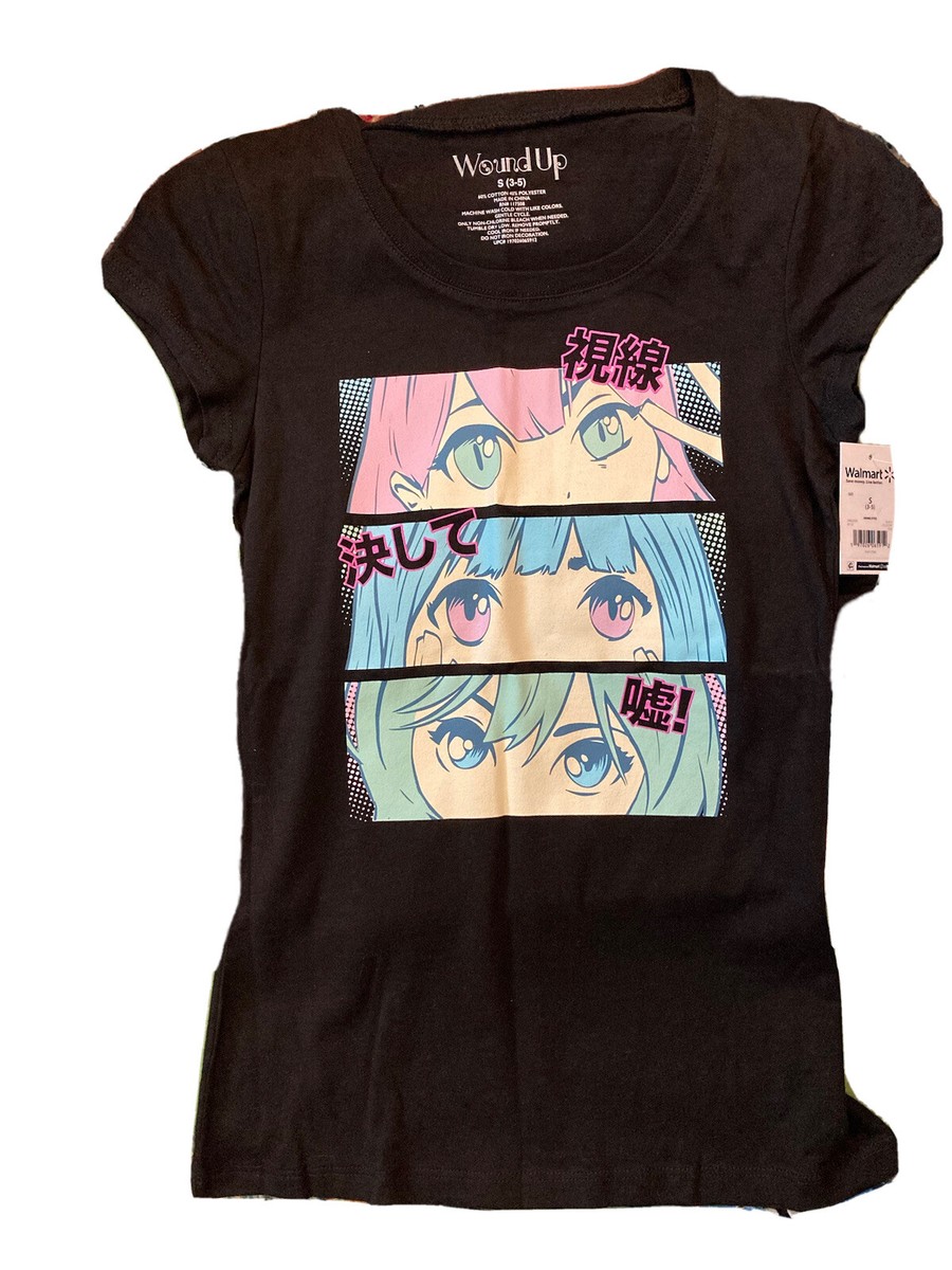 Anime Character Aesthetic Anime Printed T Shirts Koton Women's